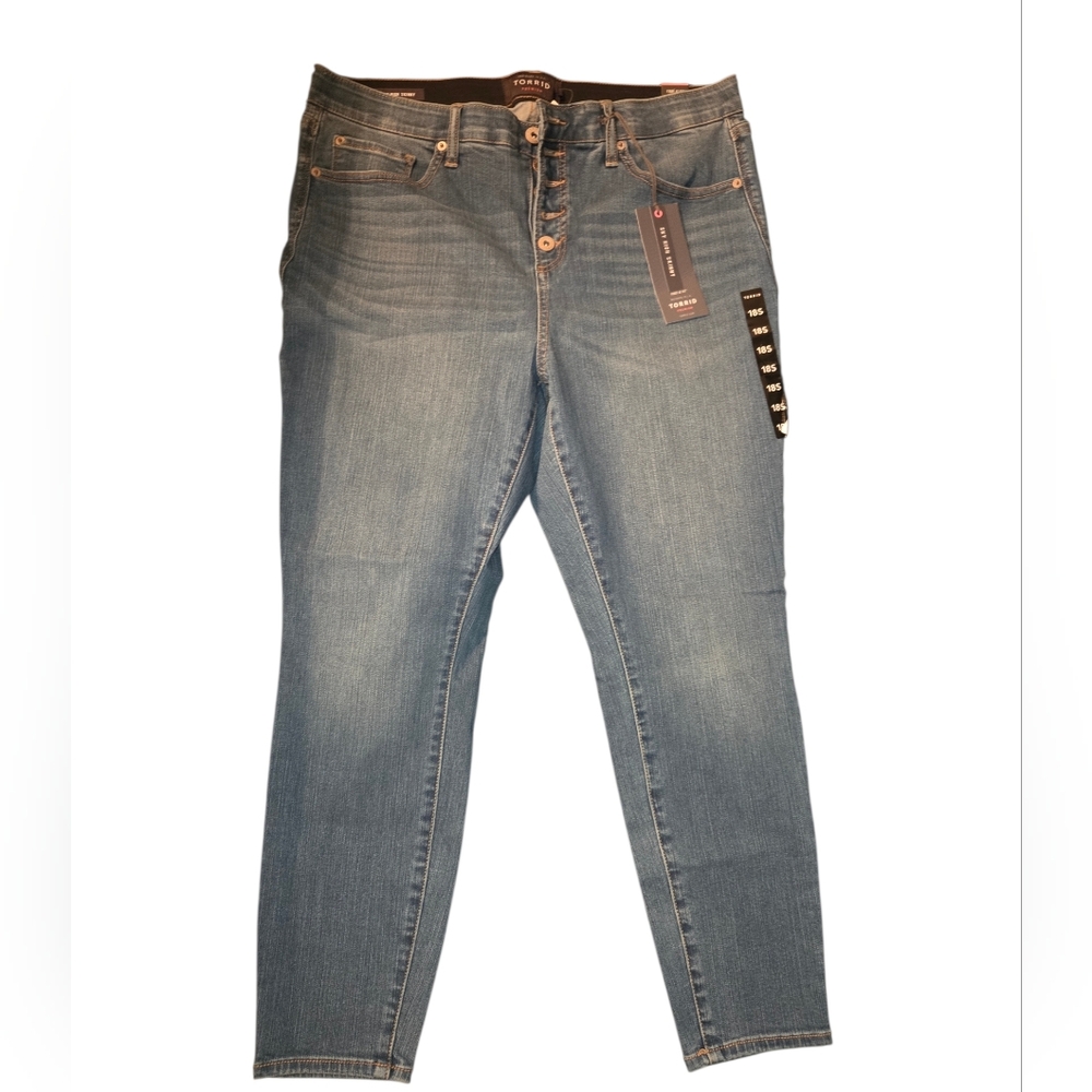 Torrid premium sky high skinny jeans Size 18s